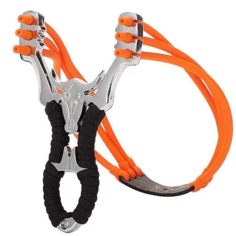 Bull slingshot + 1 band + 400 mudballs